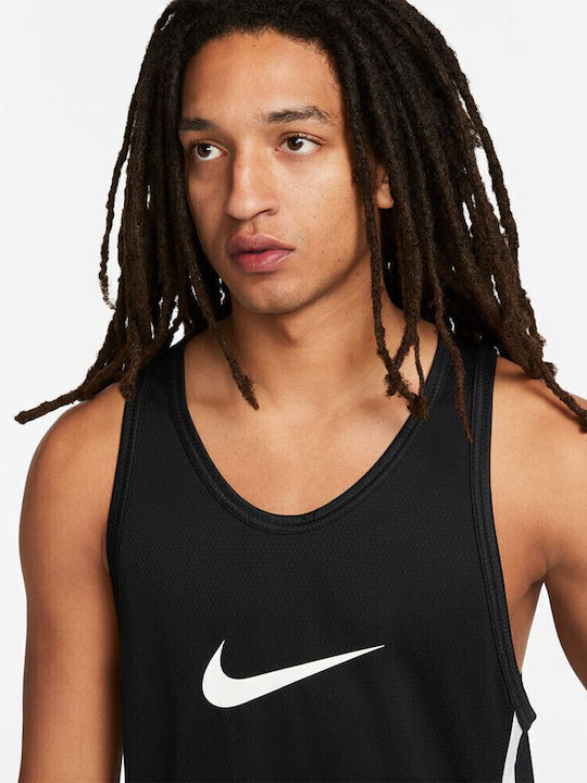 Dri-FIT Icon Dri-Fit Sportliches Kurzarmbluse Schwarz
