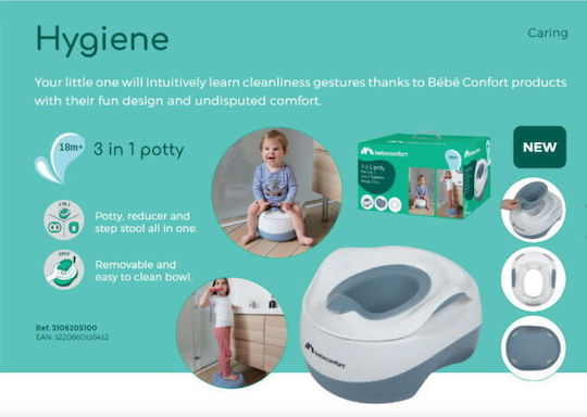 Bebe Confort Standard Potties 3in1 Bebe Confort White up to 40kg