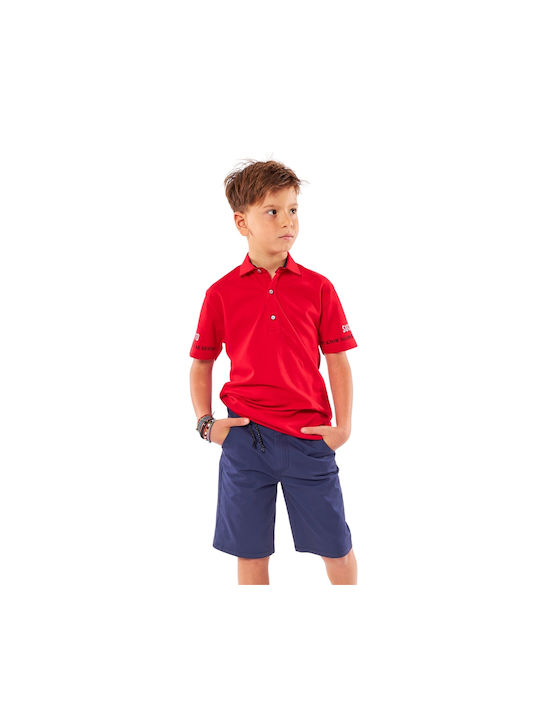 Hashtag Kinder Shorts/Bermudas Stoff Marineblau