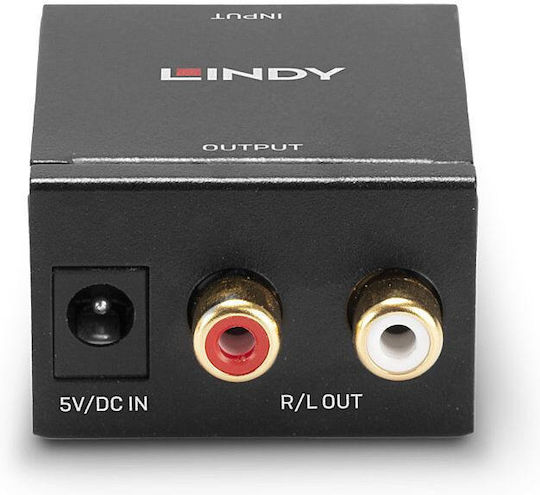 Lindy RCA Female To Coaxial Toslink Female Converter 1 Piece 70368