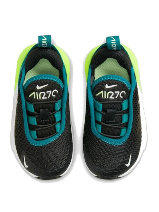 Air Max 270 Air Max 270 Kids Sneakers Black / Bright Spruce / Barely Volt / White