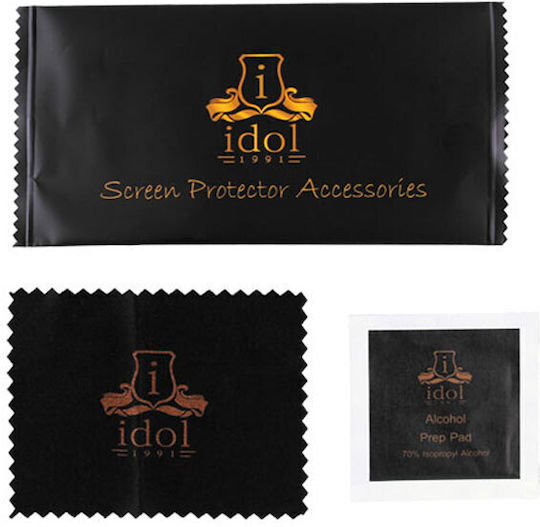 Idol 1991 Semi Curved Finger 3D 0.25mm Full Face Tempered Glass Μαύρο (Galaxy S23 Ultra)