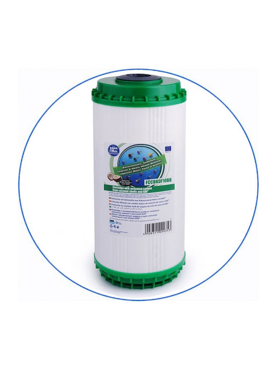 Aqua Filter Countertop and Under Sink Water Filter Replacement made of Activated Carbon 10" Big-Blue FCCBKDF10BB
