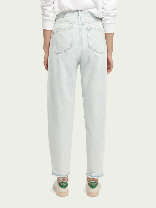 Scotch & Soda High Waist Women's Jean Trousers in Balloon Line