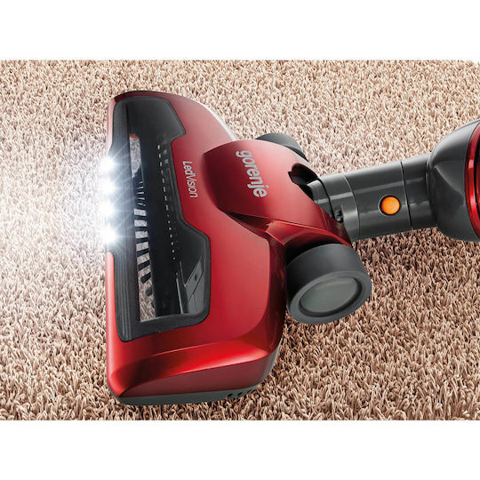 Gorenje SVC216FR Wiederaufladbar 2-in-1 Staubsauger Stick & Handgerät 21.6V Rot