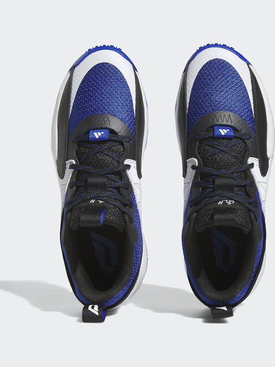 Dame Certified Low Basketball Shoes Royal Blue / Cloud White / Core Black