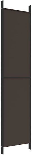 vidaXL Decorativ Paravan Tesatura cu 4 Panouri 200x220cm