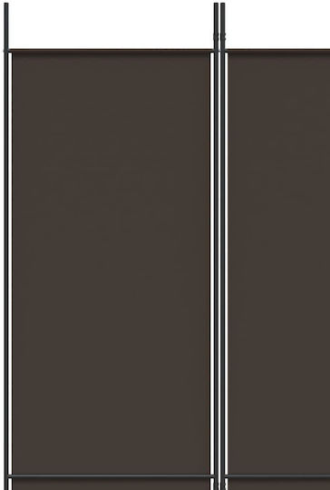 vidaXL Decorativ Paravan Tesatura cu 4 Panouri 200x220cm