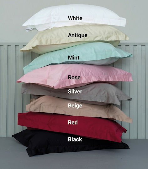 Palamaiki Bettwäsche-Set Überdoppel 240x270cm. Luxe Sateen White 4Stück