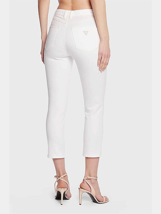 Guess Women's Jean Trousers White