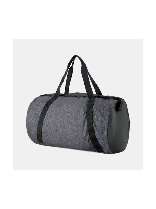 PUMA Barrel Bag Γυναικεία Τσάντα Ώμου για Γυμναστήριο Γκρι