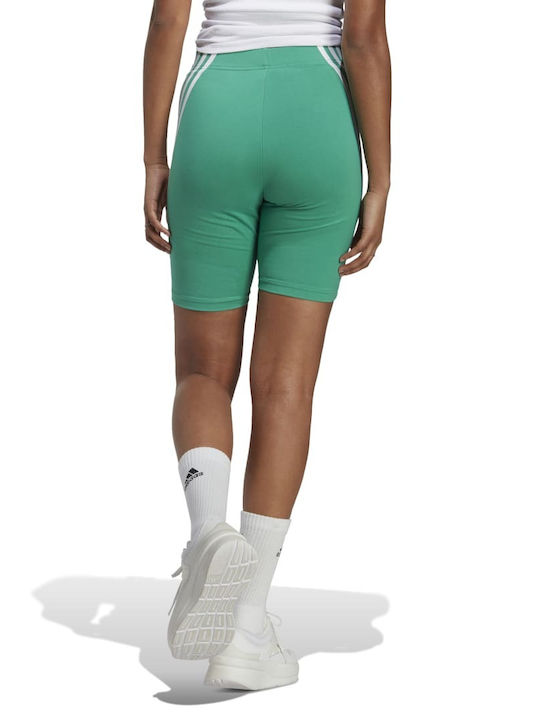 Adidas Future Icons Women's Training Legging Shorts High Waisted Green