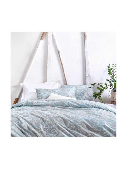 Rythmos Quin Pillowcase Set Blue 50x70cm.