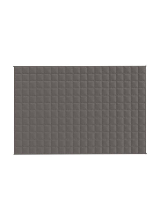 vidaXL Κουβέρτα Βαρύτητας Καναπέ 122x183εκ. Γκρι 3154829