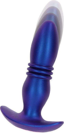 ToyJoy The Tough Πρωκτική Σφήνα με Δυνατότητα Ασύρματης Λειτουργίας και Δόνηση Μπλε