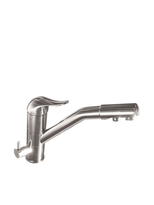 Gloria Deposit Kitchen Faucet Counter Silver