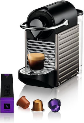 Krups Pixie Mașină de cafea cu capsule Nespresso Presiune 19bar Titan