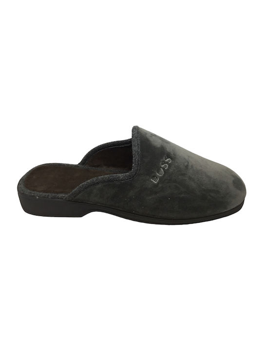 Men's winter slippers Medies B16 grey