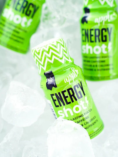 Puls Nutrition Energy Shot Special Food Supplement 60ml Green Apple