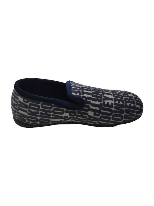 Dicas Heel Enclosed Men's Slipper Blue