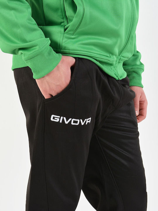 One Σετ Φόρμας Γυαλιστερό με Λάστιχο Green / Black