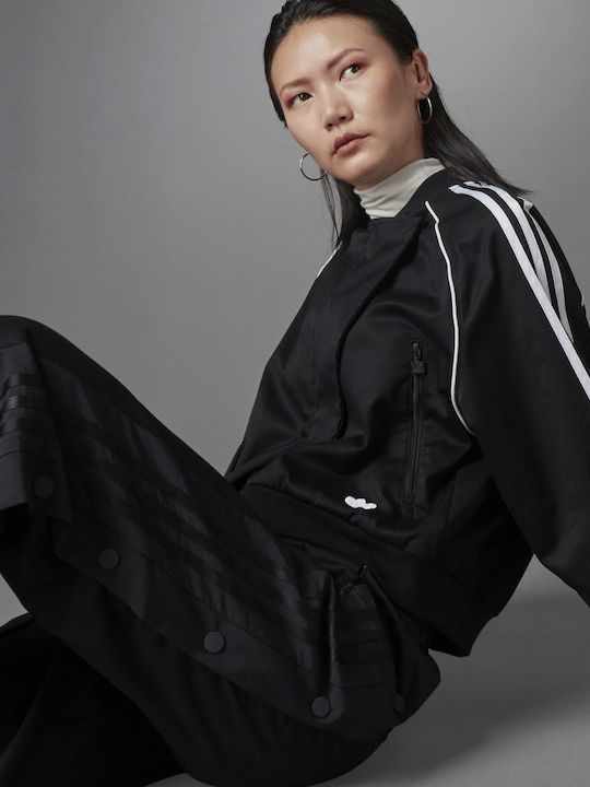 Superstar Kurz Damen Bomberjacke Schwarz