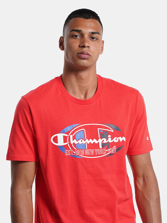 Crewneck T-shirt Κόκκινο