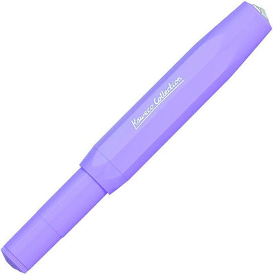 Kaweco Sport Stilou Mediu Violet din Plastic cu Albastru Cerneală