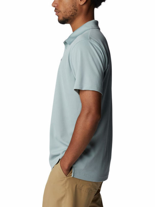 Utilizer Polo T-shirt Light Blue