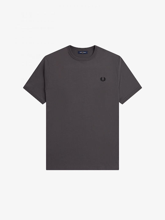 Ringer Tricou pentru bărbați cu mâneci scurte Gri