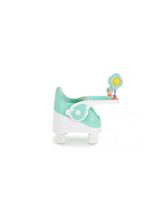 Moni Plastic Booster Seat for Chair Pistachio Mint