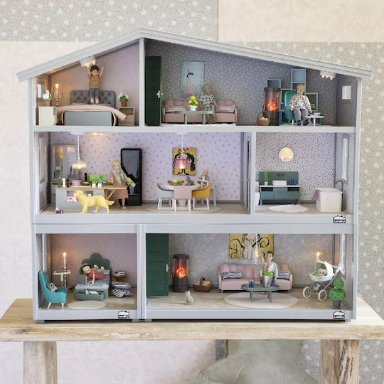 Lundby Living room with Sofa Furniture for Dollhouse