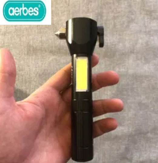 Aerbes Rechargeable Flashlight LED Dual Function
