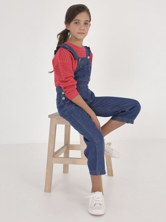 Mayoral Kinder-Jeanshosen Latzhose Blau