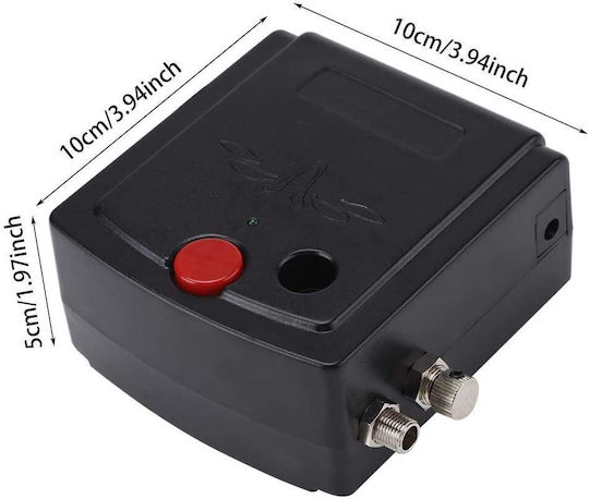 Αερογράφος TC-100 mit Behälter 7ml Μπεκ 0.18mm Elektrische Gitarren