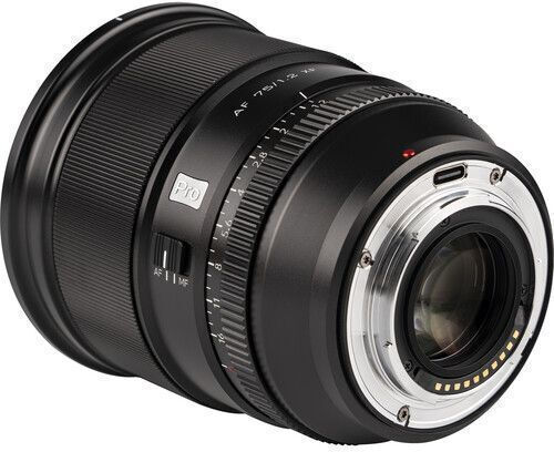 Viltrox Camera Lens AF 75mm F/1.2 XF Ultra-Wide Zoom for Fujifilm X Mount Black