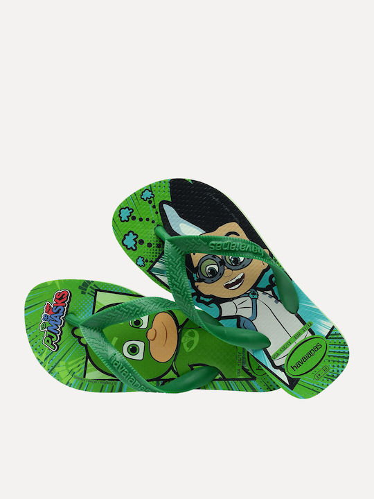 Παιδικές Σαγιονάρες Flip Flops Πράσινες Pj Masks