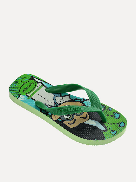 Παιδικές Σαγιονάρες Flip Flops Πράσινες Pj Masks