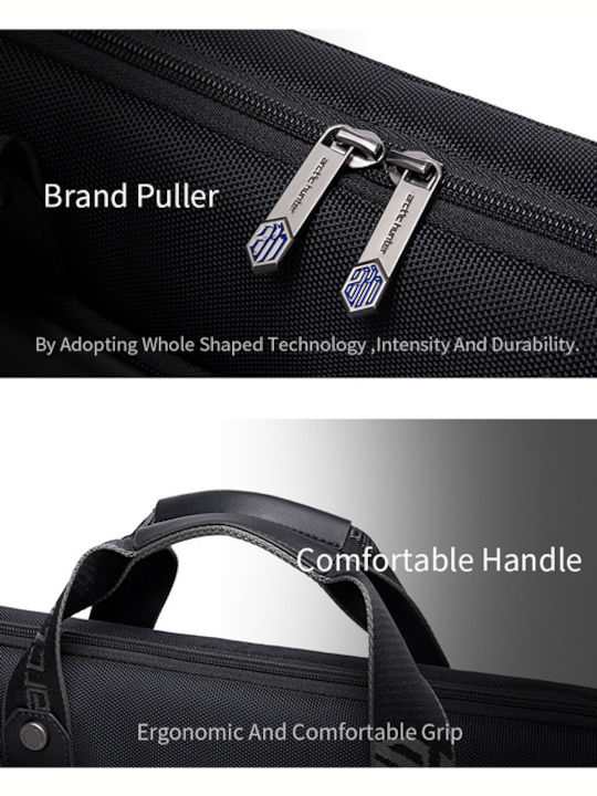 Arctic Hunter Waterproof Shoulder / Handheld Bag for 15.6" Laptop Black GW00022-BK