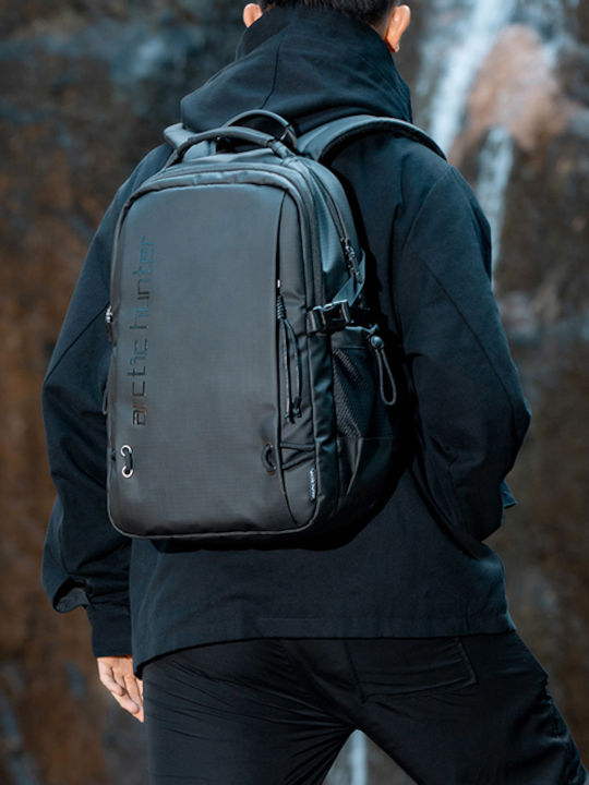 Arctic Hunter Wasserdicht Tasche Rucksack für Laptop 15.6" in Schwarz Farbe B00530-BK