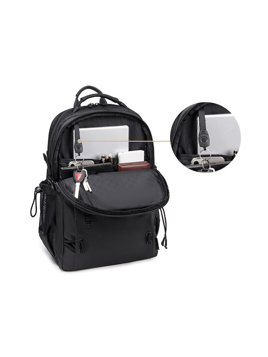 Arctic Hunter Wasserdicht Tasche Rucksack für Laptop 15.6" in Schwarz Farbe B00530-BK