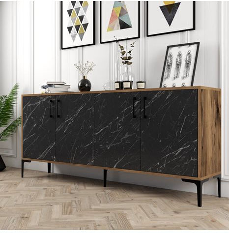 Μπουφές Ξύλινος 180x35x78cm Μπουφές Ξύλινος 180x35x78cm