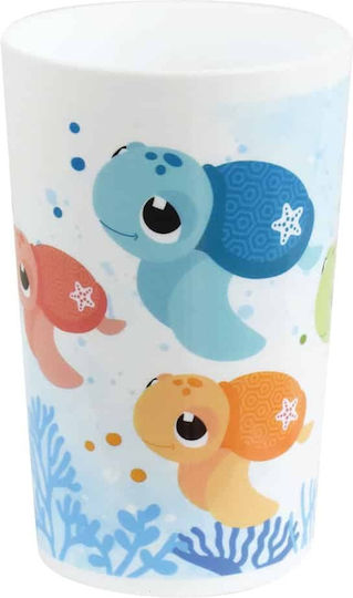 Ango Feeding Set Ma Petit Carapace made of Plastic Blue 3pcs for 6+ months