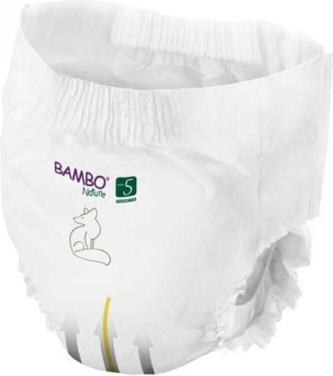 Bambo Nature Πάνες Βρακάκι Eco Friendly No. 5 για 12-18kg 19τμχ