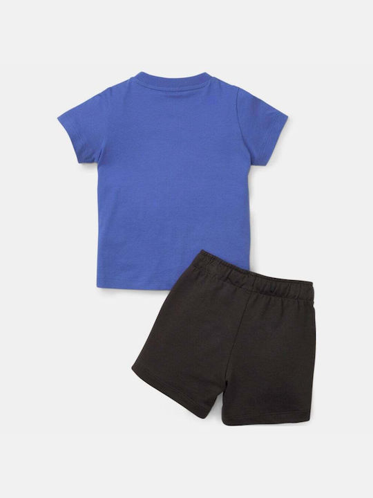 Puma Kinder Set mit Shorts Sommer 2Stück Blau