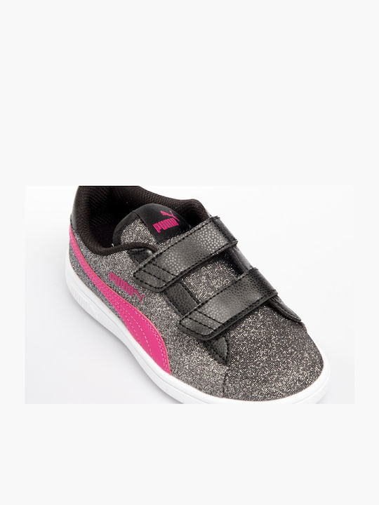 Smash V2 Kids Sneakers with Scratch Black