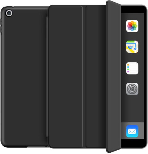 Tech-Protect Smartcase Flip Cover Μαύρη (iPad Air 2013 9,7")