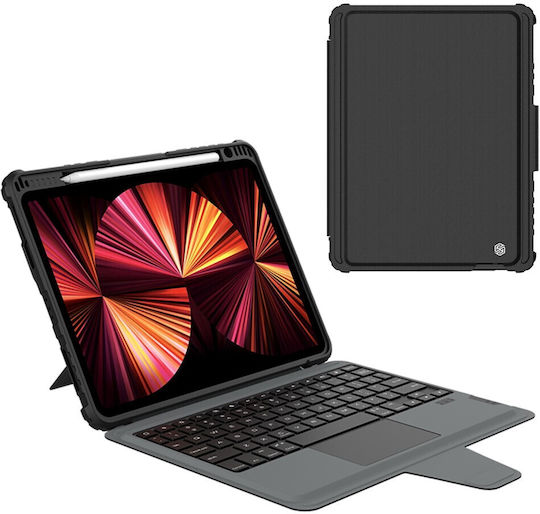 Nillkin Bumper Combo Keyboard Flip Cover English US Black (iPad Pro 2020 11" / iPad Pro 2021 11" / iPad Pro 2022 11'' / iPad Air 11" 2024/2025/2026)