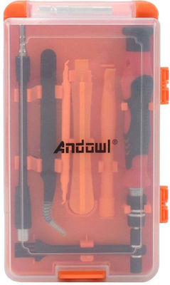 Andowl Q-LS9807 Werkzeugschatulle mit 115 Werkzeugen