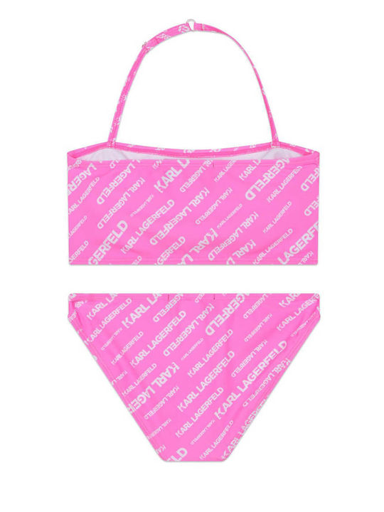 Karl Lagerfeld Kids Swimwear Bikini Pink